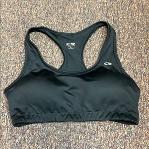 Black Champion sports bra Large